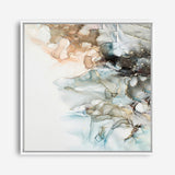 Abstract Flow Ill (Square) Canvas Print