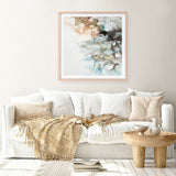 Abstract Flow Ill (Square) Art Print