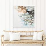 Abstract Flow Ill (Square) Art Print