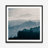 Blue Mountains | (Square) Art Print