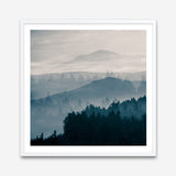 Blue Mountains | (Square) Art Print