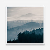 Blue Mountains | (Square) Art Print
