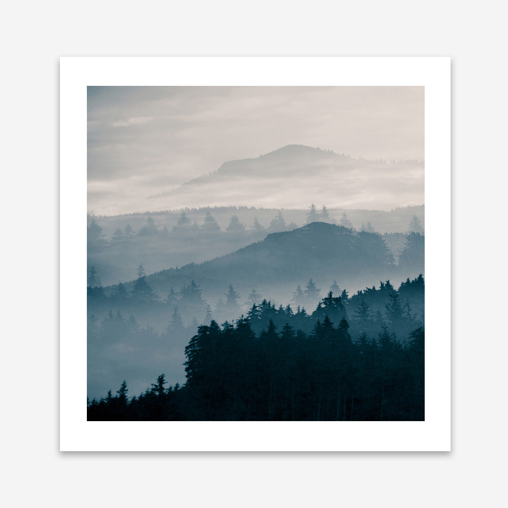 Blue Mountains | (Square) Art Print
