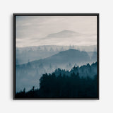 Blue Mountains | (Square) Canvas Print