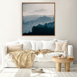 Blue Mountains | (Square) Canvas Print