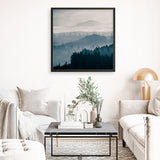 Blue Mountains | (Square) Art Print