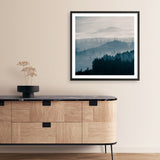 Blue Mountains | (Square) Art Print
