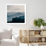 Blue Mountains | (Square) Art Print