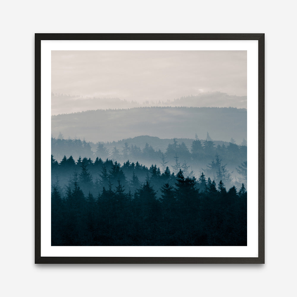 Blue Mountains I! (Square) Art Print