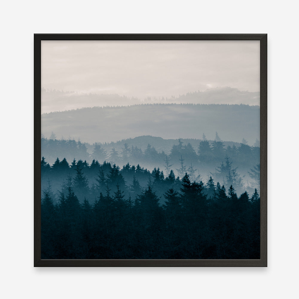Blue Mountains I! (Square) Art Print
