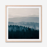 Blue Mountains I! (Square) Art Print