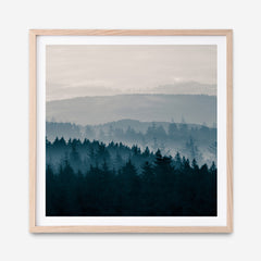 Blue Mountains II (Square) Art Print