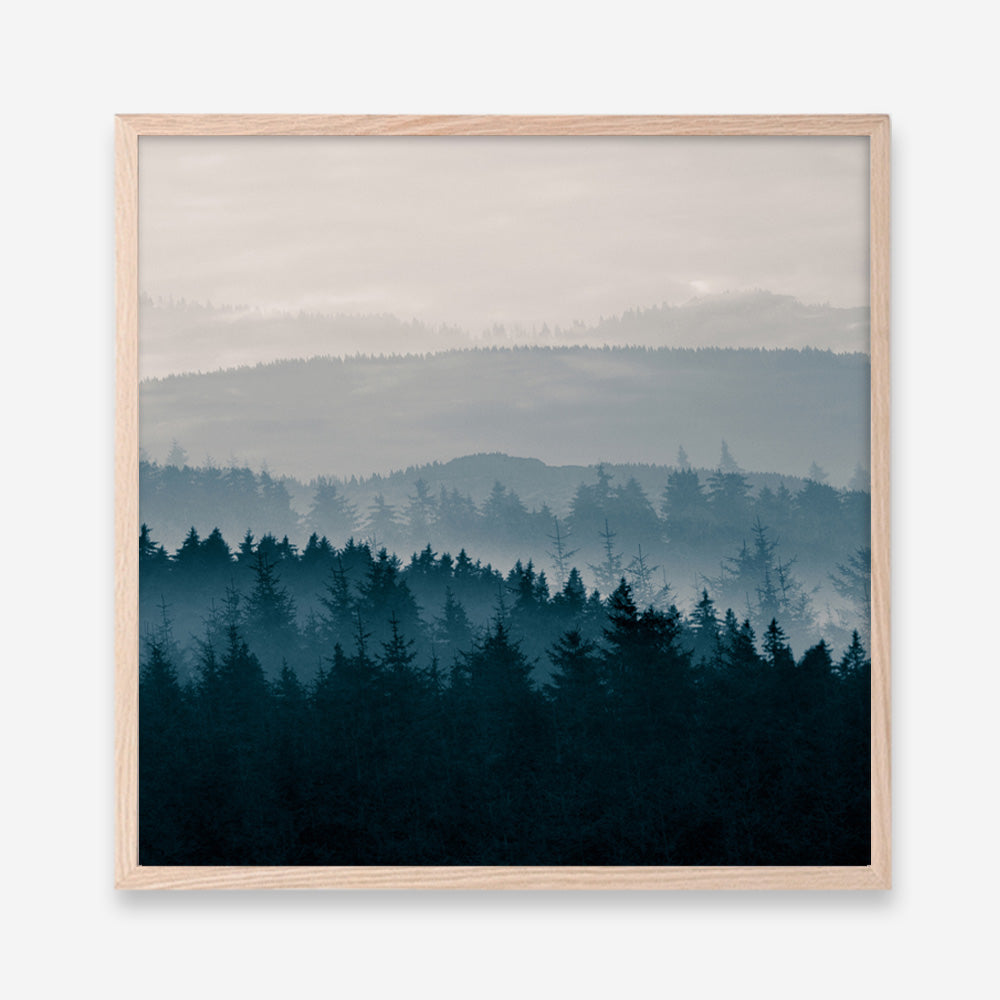 Blue Mountains I! (Square) Art Print