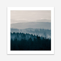 Blue Mountains II (Square) Art Print