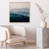 Blue Mountains I! (Square) Art Print