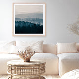 Blue Mountains I! (Square) Art Print