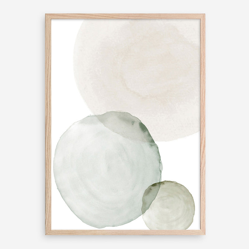 Soft Circular Art Print