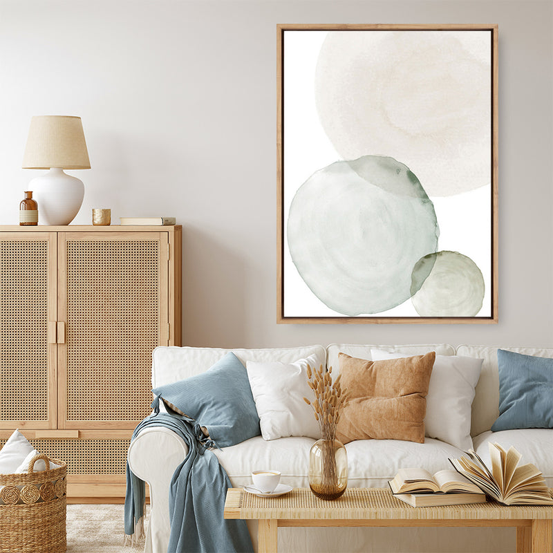 Soft Circular Canvas Print