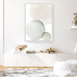 Soft Circular Canvas Print