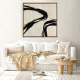 Waves II (Square) Canvas Print
