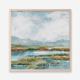 Afternoon at The Lake 1 (Square) Art Print