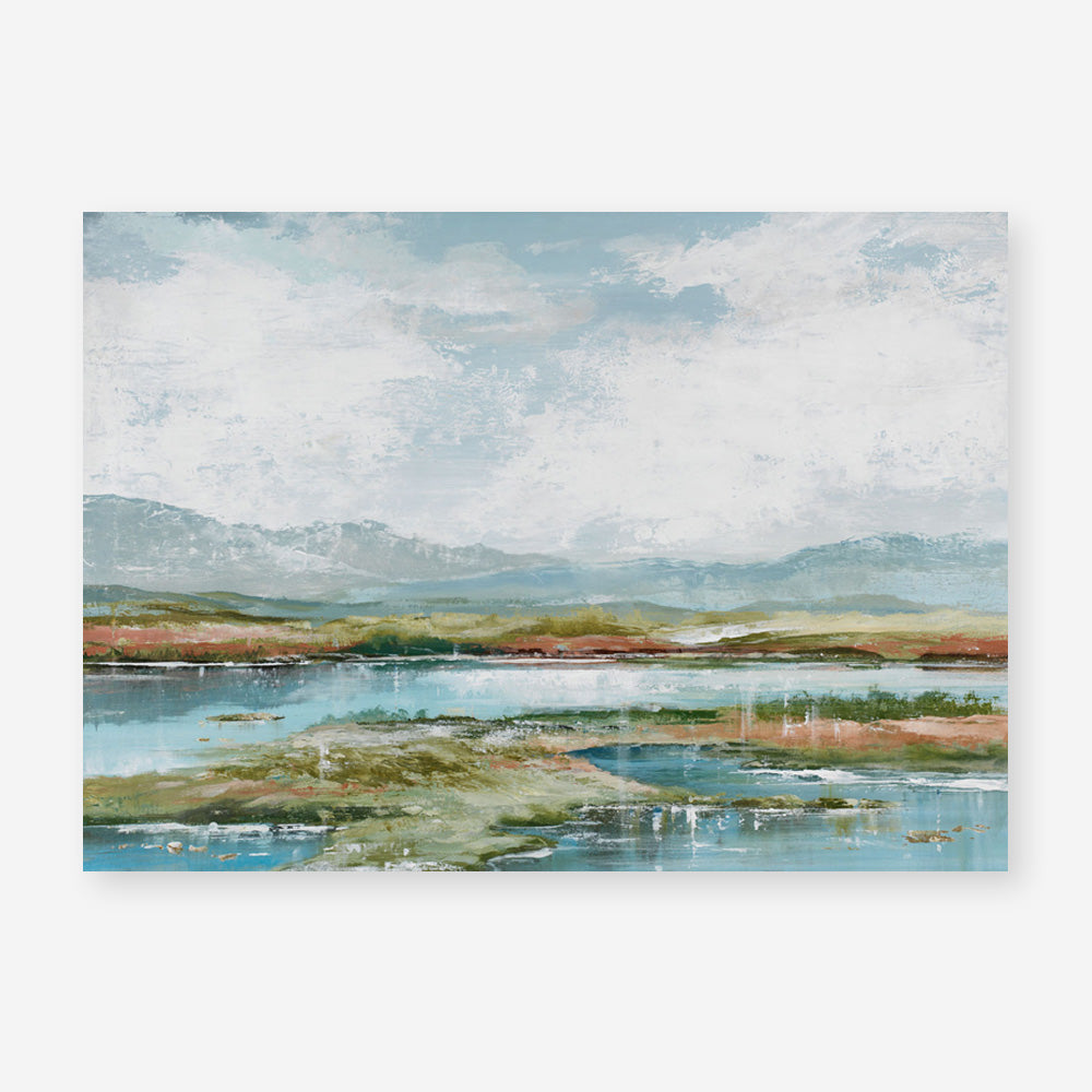 Afternoon at The Lake 1 Art Print