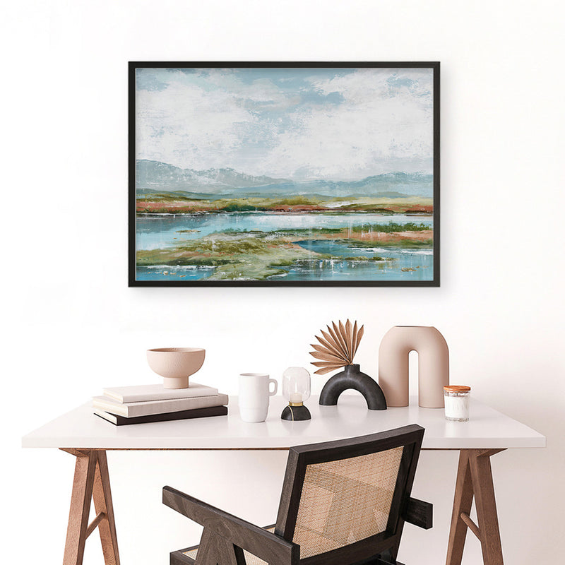 Afternoon at The Lake 1 Canvas Print