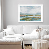 Afternoon at The Lake 1 Art Print