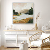 In Quiet Places 2 (Square) Canvas Print