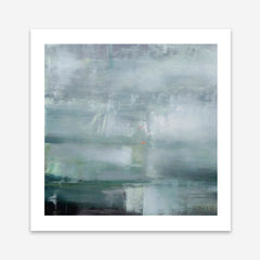 Sailing Azure Bay - Detail (Square) Art Print