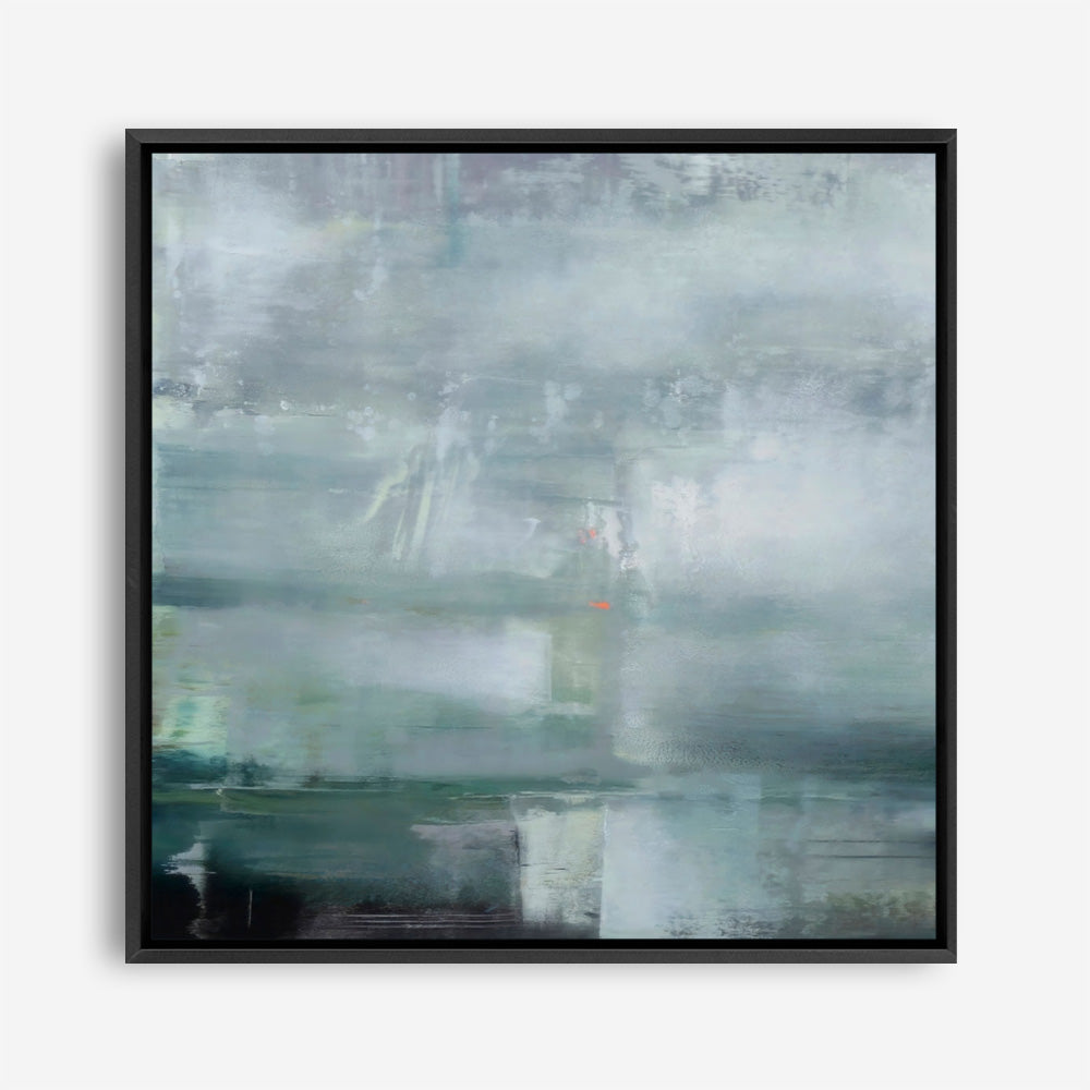 Sailing Azure Bay - Detail (Square) Canvas Print