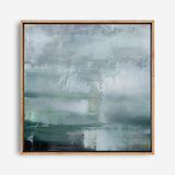 Sailing Azure Bay - Detail (Square) Canvas Print