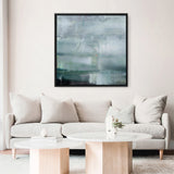 Sailing Azure Bay - Detail (Square) Canvas Print