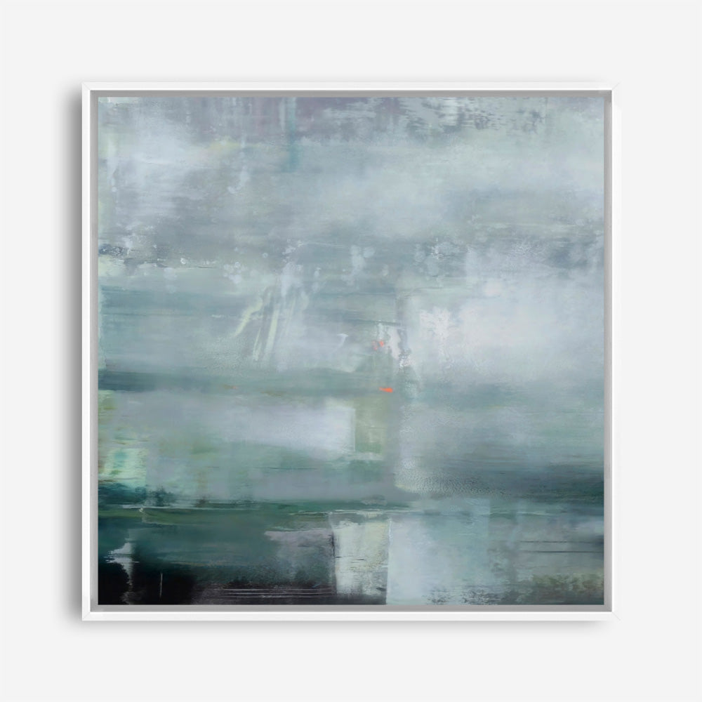 Sailing Azure Bay - Detail (Square) Canvas Print