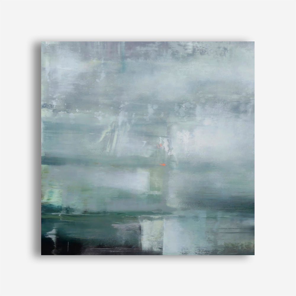 Sailing Azure Bay - Detail (Square) Canvas Print