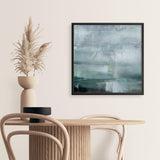 Sailing Azure Bay - Detail (Square) Art Print