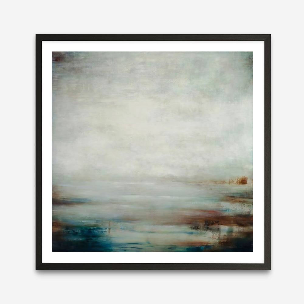 Where The River Meets The Sea (Square) Art Print