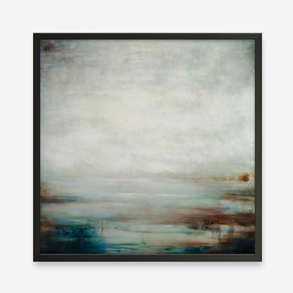Where The River Meets The Sea (Square) Art Print