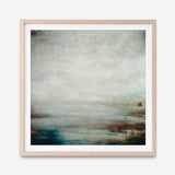Where The River Meets The Sea (Square) Art Print