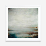 Where The River Meets The Sea (Square) Art Print