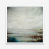 Where The River Meets The Sea (Square) Art Print
