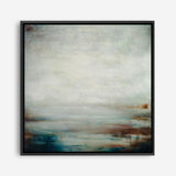 Where The River Meets The Sea (Square) Canvas Print