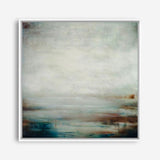 Where The River Meets The Sea (Square) Canvas Print