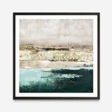 Turquoise Pools (Square) Art Print
