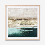 Turquoise Pools (Square) Art Print