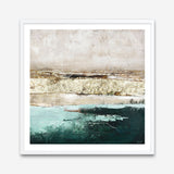 Turquoise Pools (Square) Art Print