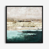 Turquoise Pools (Square) Canvas Print