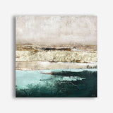 Turquoise Pools (Square) Canvas Print
