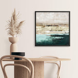 Turquoise Pools (Square) Art Print