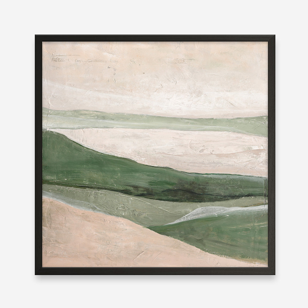 Green Field (Square) Art Print
